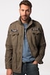 Feltjakke, bomuldsjakke, badges, Vintage-look, op til str. 8XL