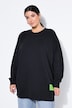 Sweatshirt, oversized, Statement Patch, Langarm