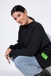 Sweatshirt, oversized, Statement Patch, Langarm