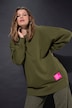 Sweatshirt, oversized, Statement Patch, Langarm