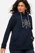 Sweatshirt, ijsster, opstaande kraag, zakken, lange mouwen