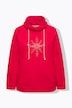 Sweatshirt, Eisstern, Stehkragen, Taschen, Langarm
