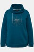 Sweatshirt, Eisstern, Stehkragen, Taschen, Langarm