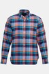 Chemise à carreaux, manches longues et col à pointes boutonnées. Coupe Modern Fit.