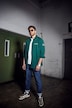 Chemise en molleton STHUGE, manches longues et col Kent. Coupe Boxy. Jusqu'au 8 XL.