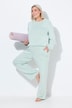 Box Pleat Stretch Fit Yoga Pants