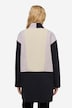 Jakke, fleece, colorblocking, bægerkrave, lange ærmer, OEKO-TEX