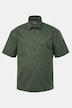 Chemise STHUGE à manches courtes et col kent. Coupe « flottante », jusqu'au 8XL.