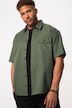 Chemise STHUGE à manches courtes et col kent. Coupe « flottante », jusqu'au 8XL.