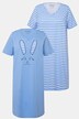 Bigshirts, 2er-Pack, Hase, Tunika-Ausschnitt, Halbarm