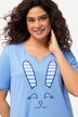 Bigshirts, 2er-Pack, Hase, Tunika-Ausschnitt, Halbarm