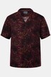 STHUGE Hemd, Halbarm, Alloverprint, Cuba Kragen, kastiger Fit, bis 8 XL
