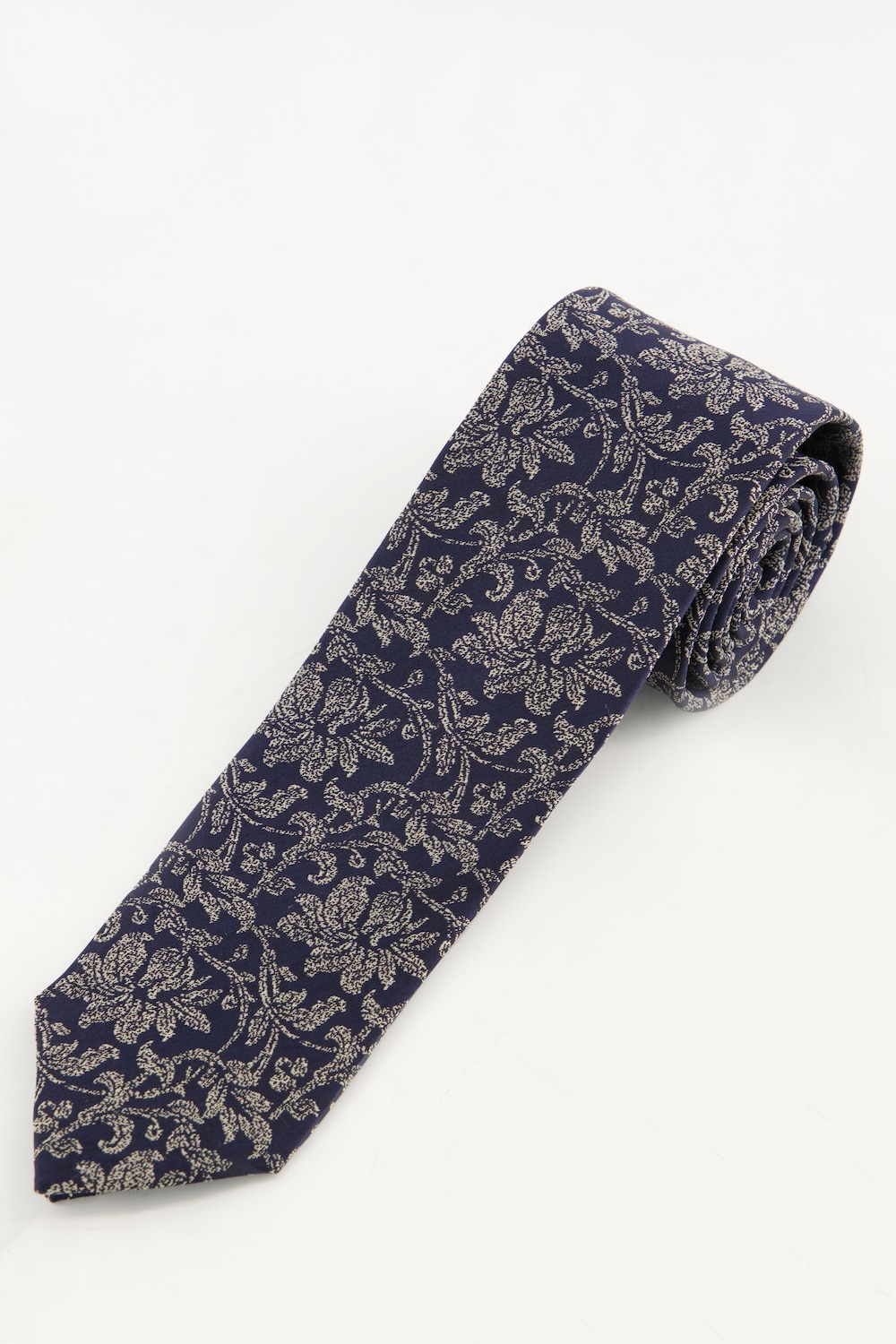 Seiden-Krawatte, Große Größen, Herren, blau, Größe: One Size, Seide, JP1880