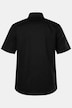 Chemise en lin mélangé STHUGE à manches courtes et col kent. Coupe « flottante », jusqu'au 8XL