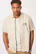 Chemise à rayures STHUGE, manches courtes et col kent, coupe Modern Fit – jusqu'au 8XL