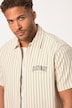 Chemise à rayures STHUGE, manches courtes et col kent, coupe Modern Fit – jusqu'au 8XL