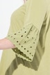 Shirt, kanten volantmouwen, V-hals, biologisch katoen