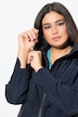 Parka, zijsplitten met rits, capuchon, ritszakken
