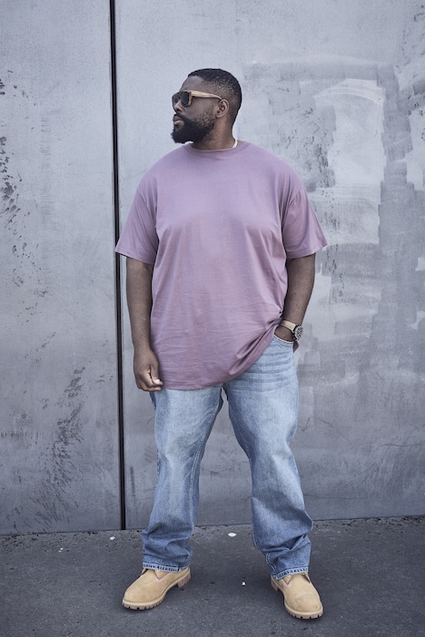 T-shirt, korte mouwen, oversized, tot 8XL