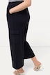 Jersey culottebukser, cargolommer, elastisk linning, modalmix