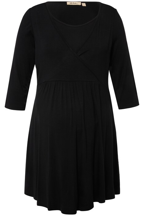 Bellieva dlouhé tričko, kulatý výstřih, 3/4 rukávy, výstřih do V