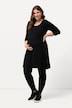Bellieva Longshirt, Rundhals, 3/4 Arm, V-Ausschnitt