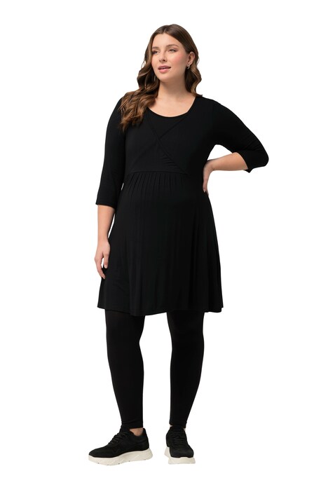 Bellieva dlouhé tričko, kulatý výstřih, 3/4 rukávy, výstřih do V