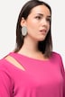 Asymmetric Cutout Long Sleeve Tee