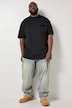 STHUGE T-Shirt, Halbarm, oversized, Flock-Print, Rundhals, bis 8 XL