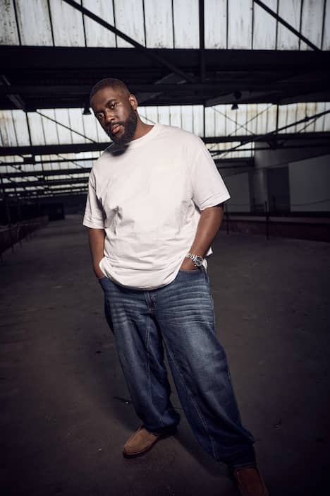 STHUGE T-Shirt, Halbarm, oversized, Flock-Print, Rundhals, bis 8 XL