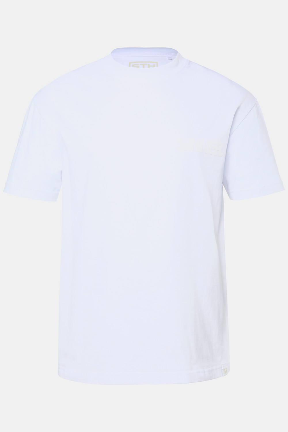 STHUGE T-Shirt, Halbarm, oversized, Flock-Print, Rundhals, bis 8 XL