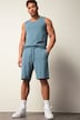 Bermudas STHUGE, cintura elástica, textura gofrada, hasta la talla 8 XL