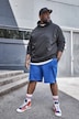 STHUGE Sweat-Bermuda, Relaxed Fit, Elastisk linning, Vintage Look, op til 8 XL