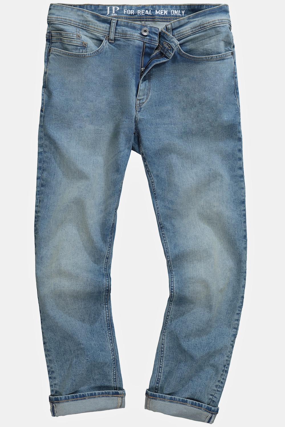 Grote Maten Jeans FLEXNAMIC®, Heren, grijs, Maat: 54, Katoen, JP1880