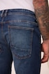 Jeans-bermuda FLEXNAMIC®, denim, buik-fit, 5-pocket, tot maat 72