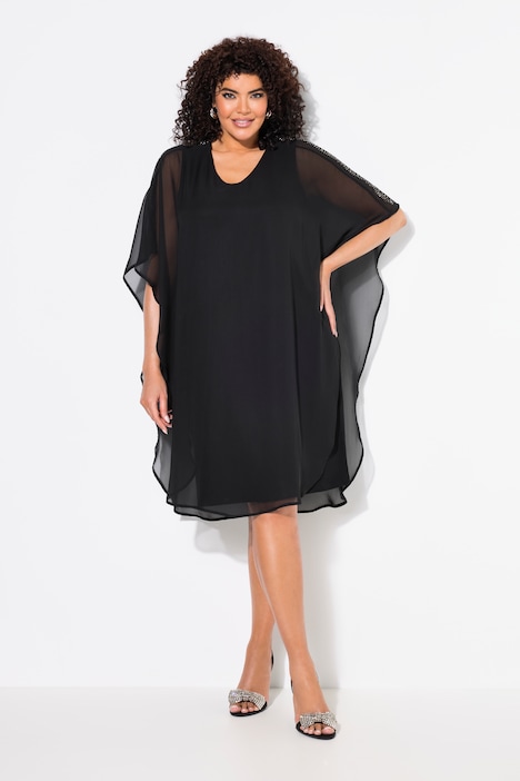 Chiffon Cape Dress