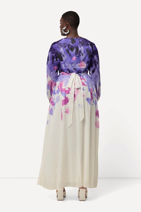 Robe De Soirée Manches Longues Pour Fille Arshiner - Robe élégante Avec Ceinture, Pour 7 à 15 Ans