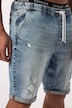 STHUGE dongeribermudas FLEXLASTIC®, denim, ødelagt utseende, opptil 8XL