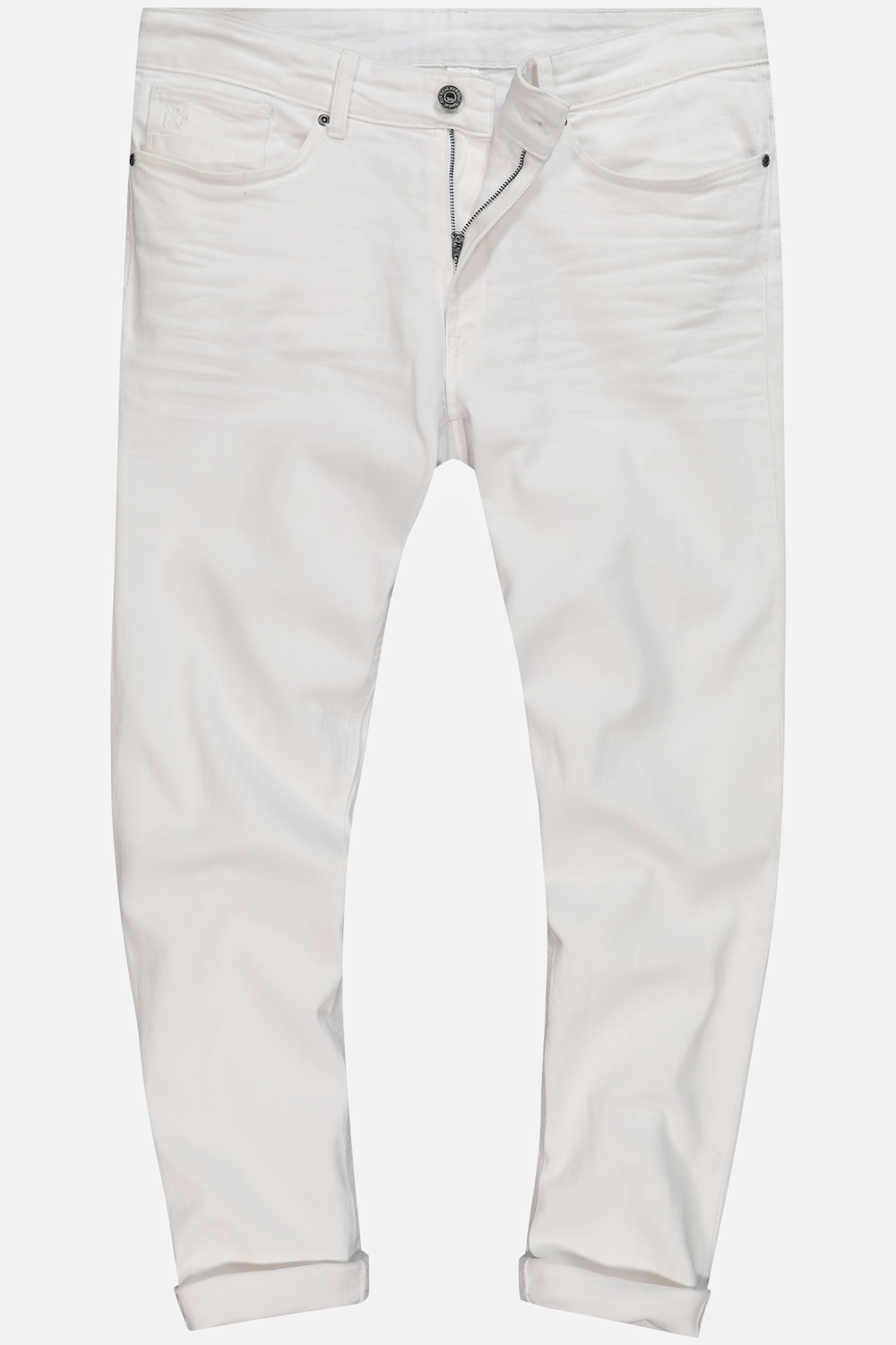 Grote Maten Jeans, Heren, wit, Maat: 114, Katoen, JP1880