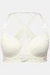 Lacy Front Close Underwire Bra