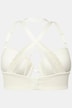 Lacy Front Close Underwire Bra