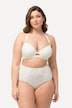 Lacy Front Close Underwire Bra