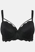 Beugelbeha, zachte cups, kant, decoratieve bandjes, cup B - F