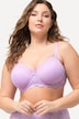 Beugelbeha, zachte cups, kant, decoratieve bandjes, cup B - F