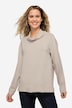 Sweatshirt, Rollkragen, Langarm