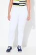 T-shirt, strepenmix, relaxed, ronde hals, halve mouwen
