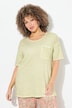 Cold Dye Ruffle Edge Pocket Tee