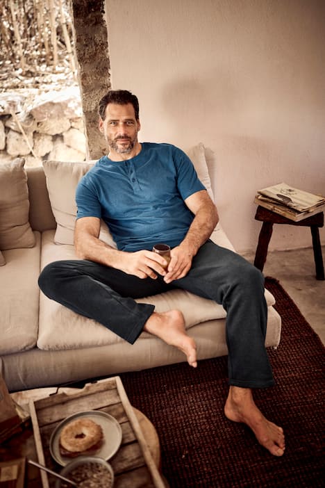 Pantalon de jogging JP 1880, coupe Basic Fit, ventre confort et label OEKO-TEX, collection Homewear - jusqu'au 8 XL