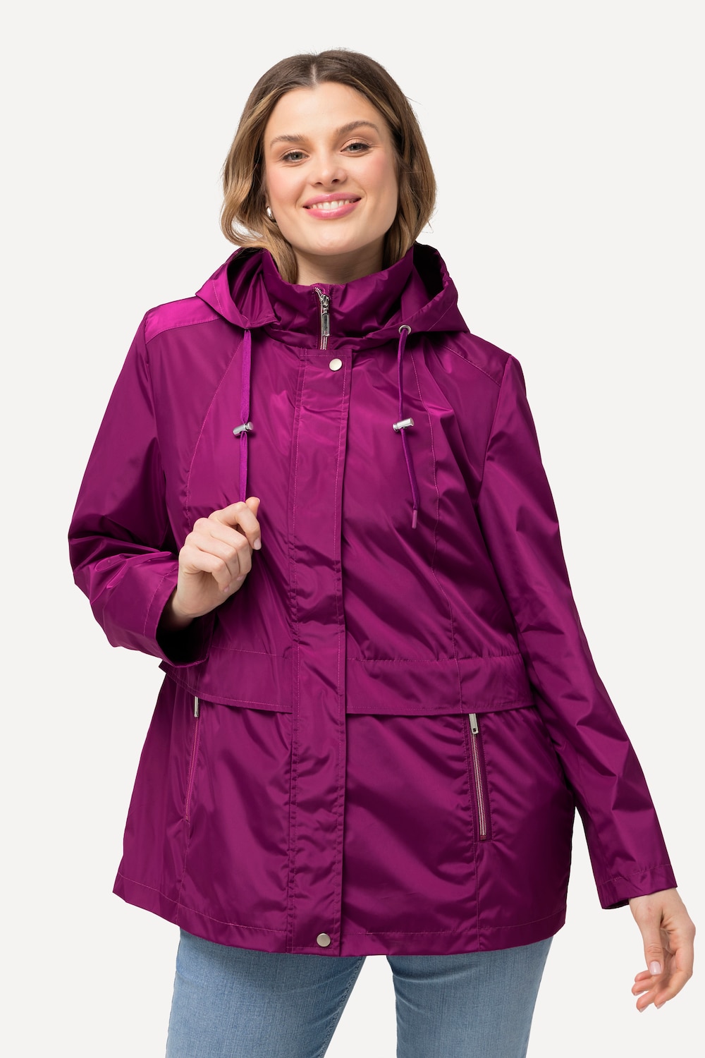 Große Größen HYPRAR Windbreaker-Jacke, Damen, lila, Größe: 42/44, Polyester, Ulla Popken