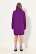 Stand-Up Collar Long Sleeve Sweatshirt Dress